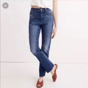 MADEWELL High Rise Slim Boyfriend 27”